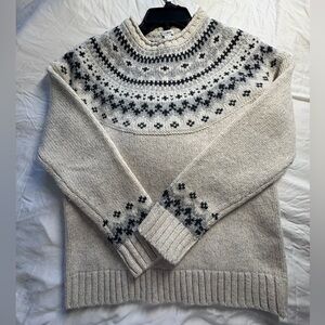 L L Bean Wool Sweater in size S